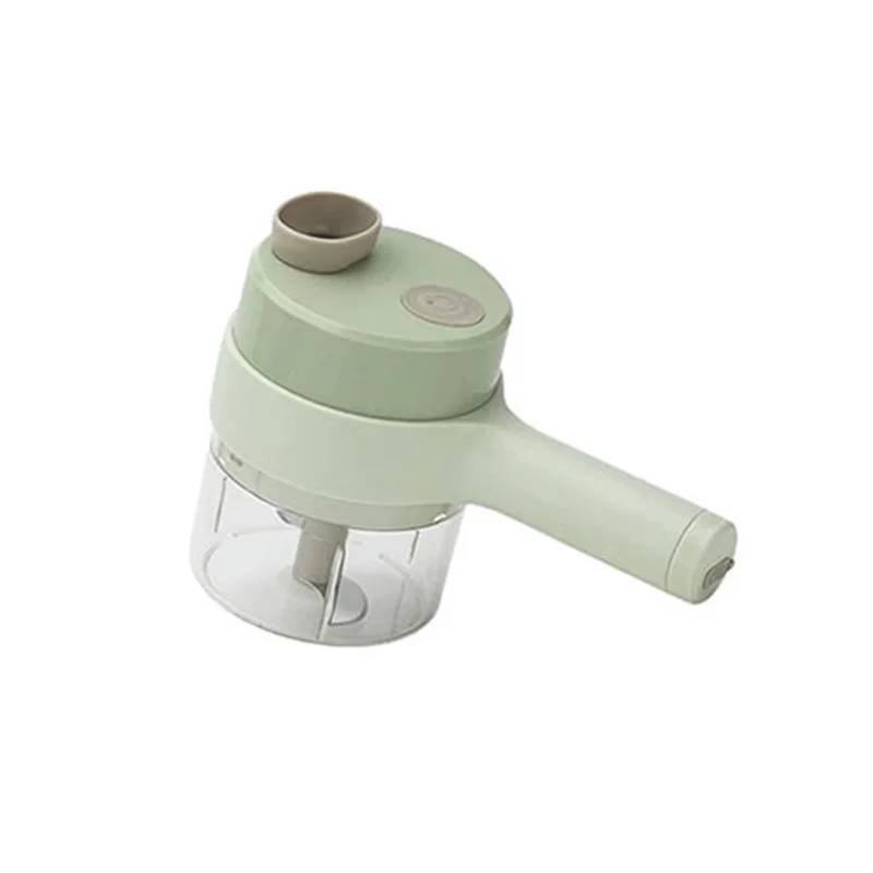 خردکن مدل 4 کاره شارژی Food Chopper | سبز مغز پسته ای