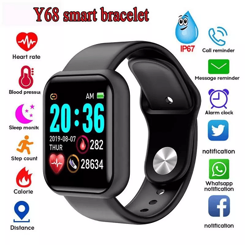ساعت هوشمند اپل واچ مدل y68 2202